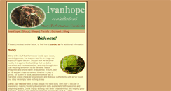 Desktop Screenshot of ivanhope.com